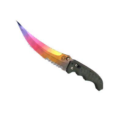 StatTrak™ Flip Knife | Fade (Factory New)