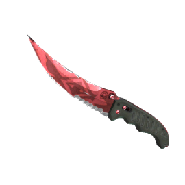 StatTrak™ Flip Knife | Slaughter (Field-Tested)