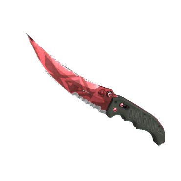 StatTrak™ Flip Knife | Slaughter (Field-Tested)