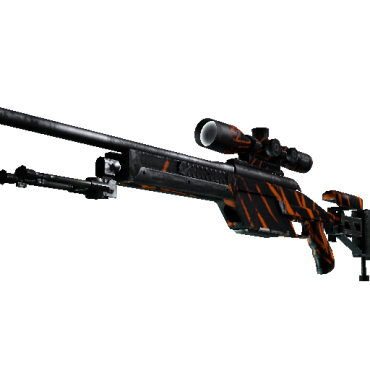 StatTrak™ SSG 08 | Slashed (well-worn)