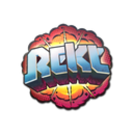 Sticker | Rekt (Holo)