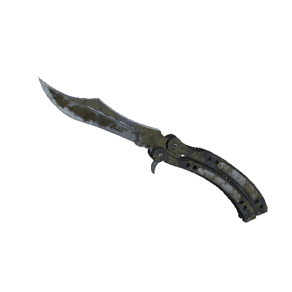 Butterfly Knife | Safari Mesh (Battle-Scarred)