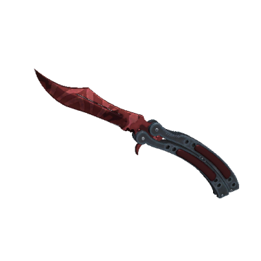 StatTrak™ Butterfly Knife | Slaughter (Minimal Wear)