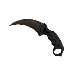 Karambit | Rust Coat (Battle Scarred)