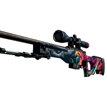 StatTrak™ AWP | Hyper Beast (Well-Worn)