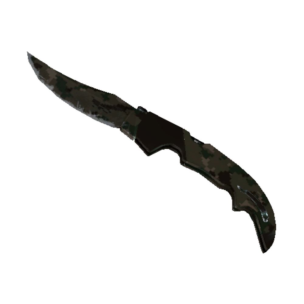 StatTrak™ Falchion Knife | Forest DDPAT (Field-Tested)