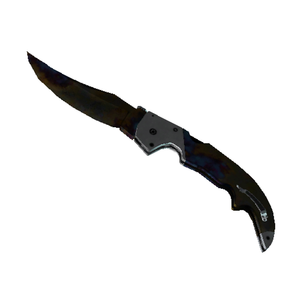 Falchion Knife | Case Hardened (Battle-Scarred)