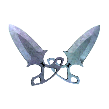 Shadow Daggers | Blue Steel (Field-Tested)