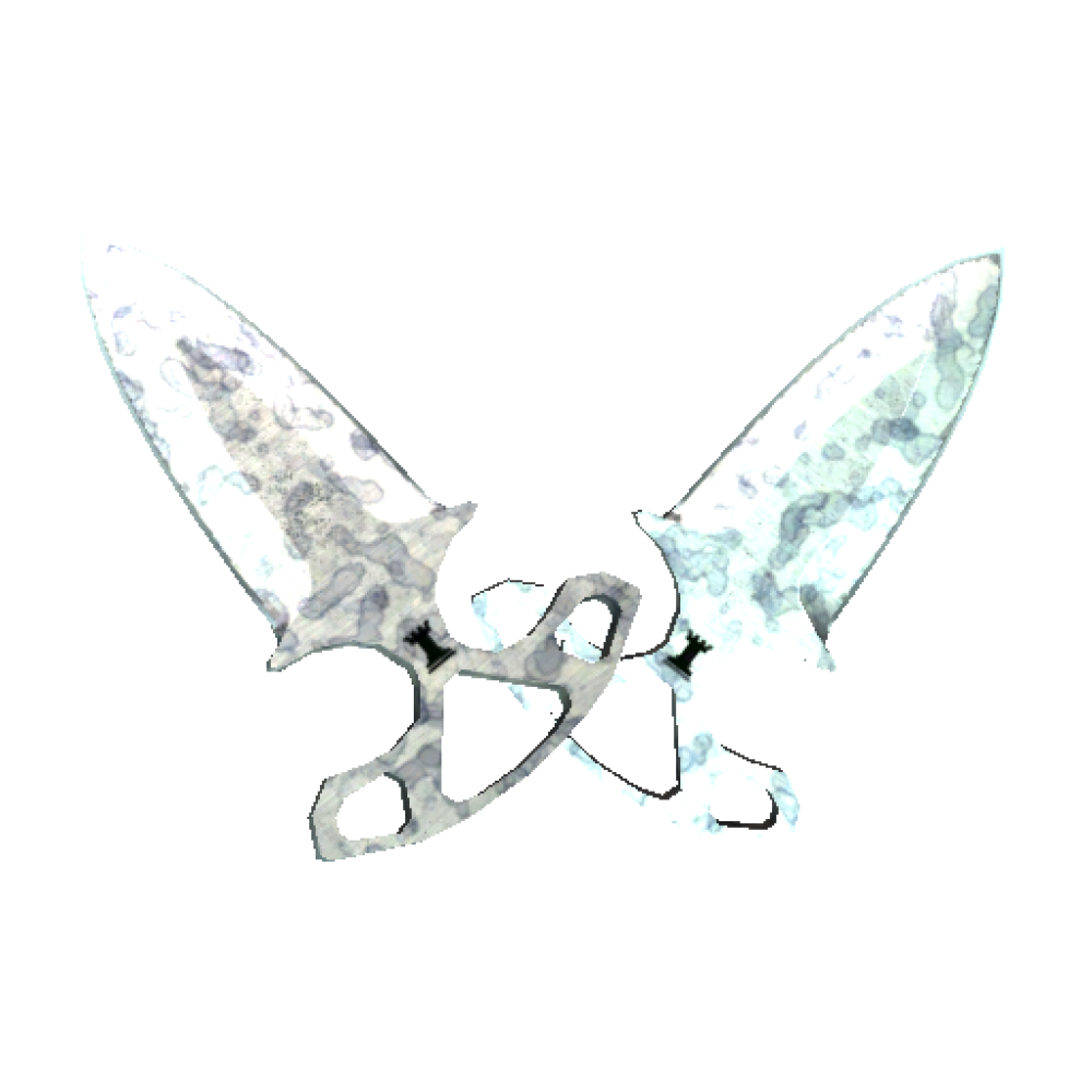 StatTrak™ Shadow Daggers | Stained (Minimal Wear)