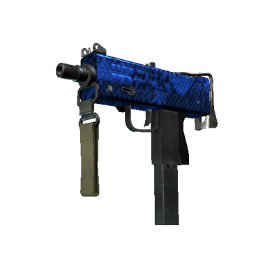 MAC-10 | Lapis Gator (Minimal Wear)