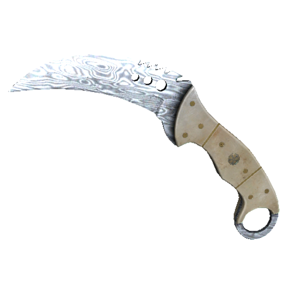 Stattrak ™ Talon Knife | Damascus Steel (Factory New)