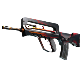 StatTrak™ FAMAS | Valence (Well-Worn)