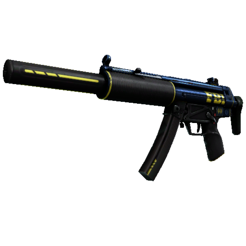 StatTrak™ MP5-SD | Agent (Well-Worn)