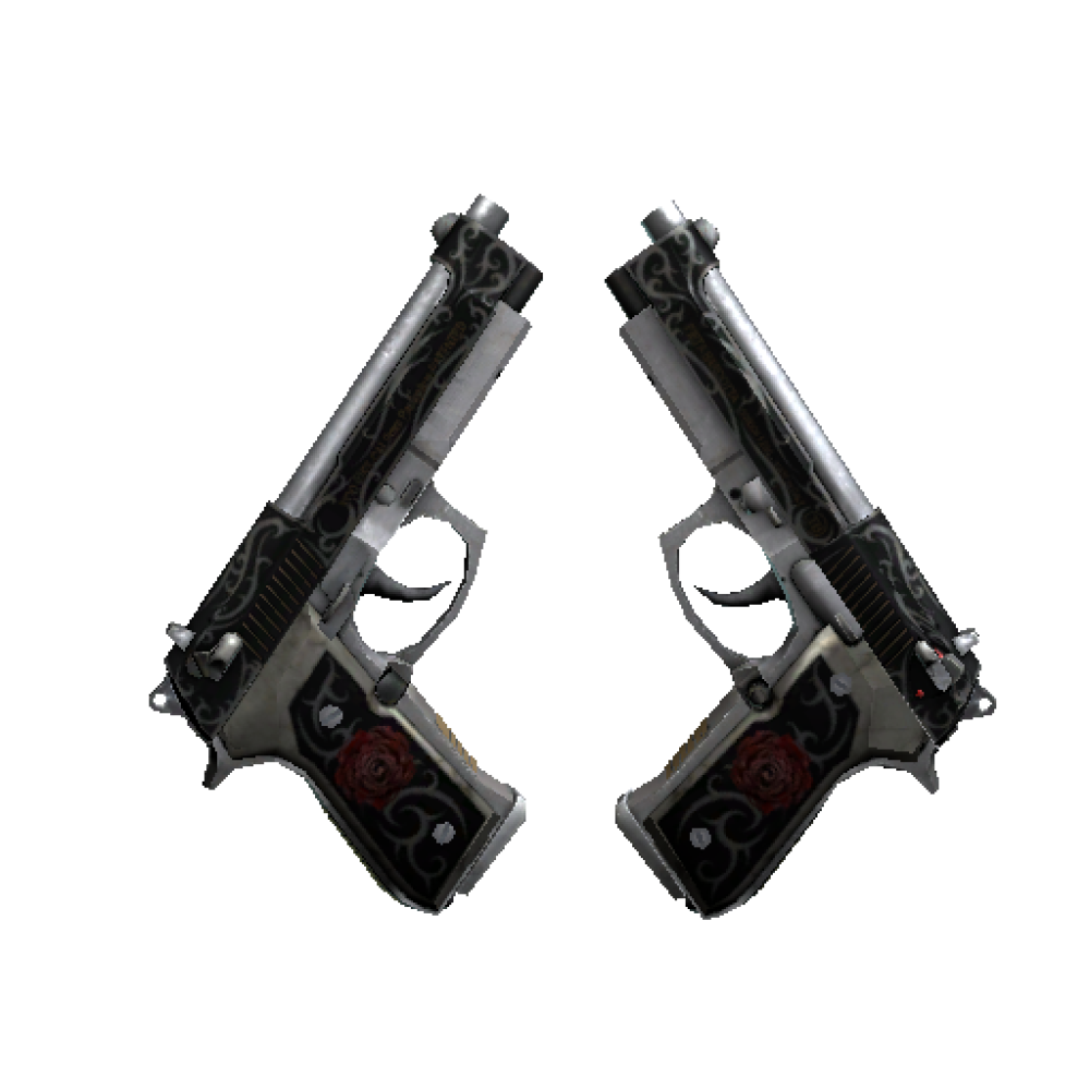 StatTrak™ Dual Berettas | Balance (Battle-Scarred)