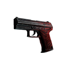 StatTrak™ P2000 | Obsidian (Battle-Scarred)