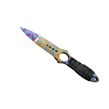 Skeleton Knife | Case Hardened (Field-Tested)