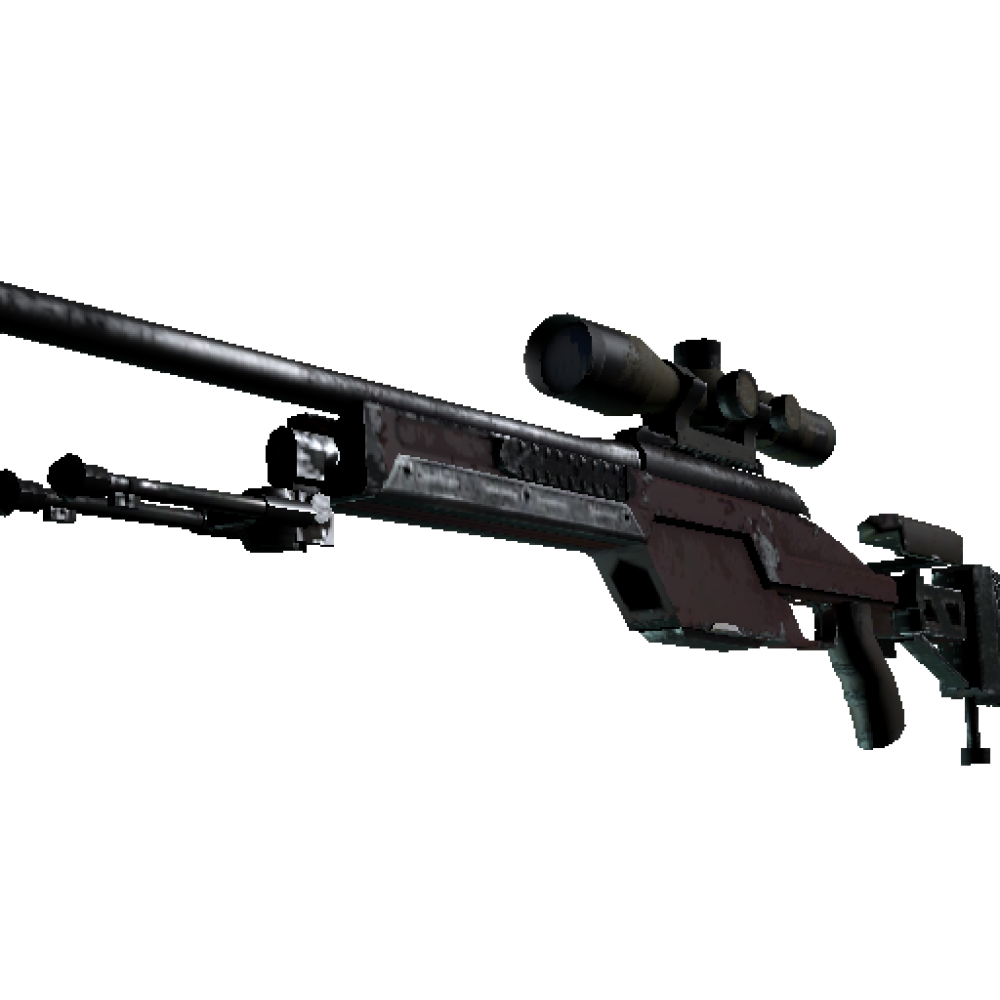 SSG 08 | Red Stone (Field-Tested)