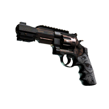 StatTrak™ R8 Revolver | Bone Forged (Minimal Wear)