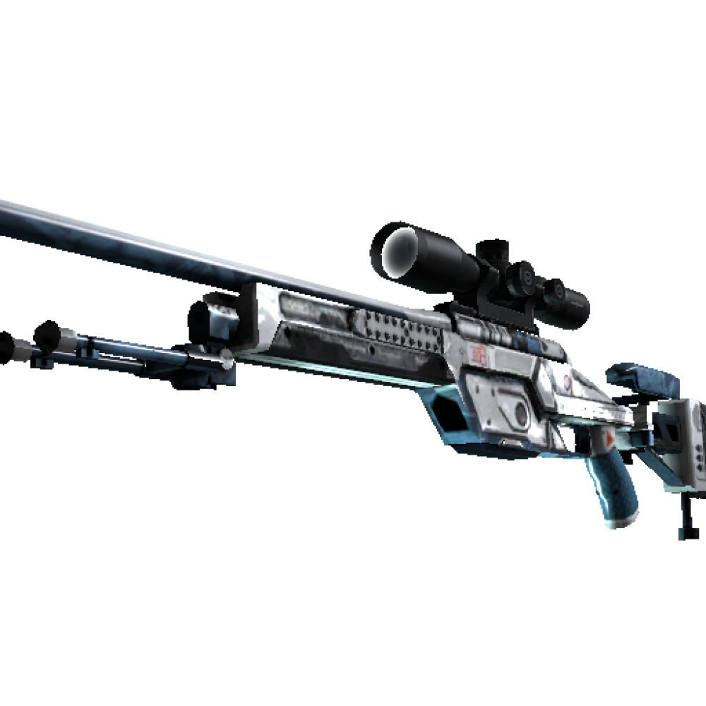 StatTrak™ SSG 08 | Ghost Crusader (Well-Worn)