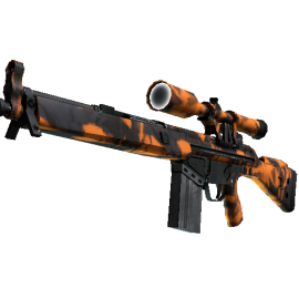 StatTrak™ G3SG1 | Orange Crash (Minimal Wear)