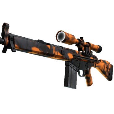 StatTrak™ G3SG1 | Orange Crash (Minimal Wear)