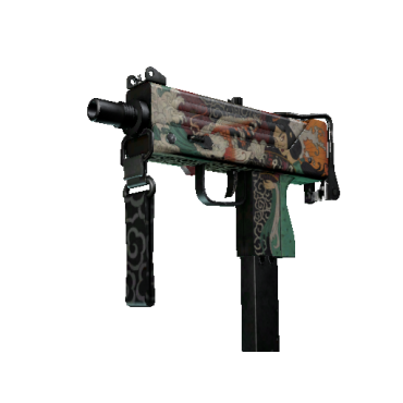 StatTrak™ MAC-10 | Allure (Battle-Scarred)