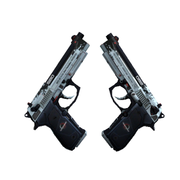 StatTrak™ Dual Berettas | Dezastre (Minimal Wear)