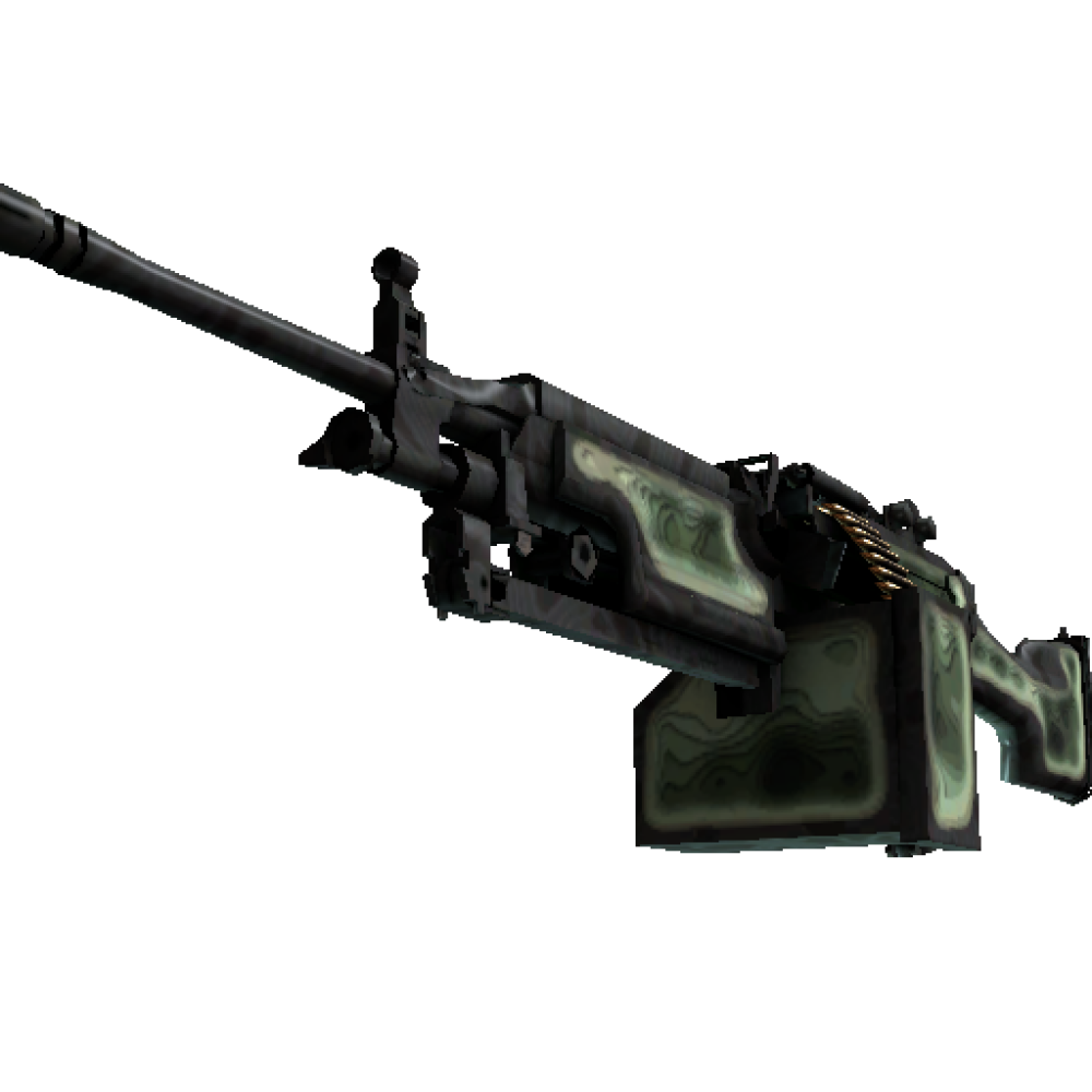 StatTrak™ M249 | Deep Relief (Minimal Wear)