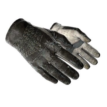 Driver Gloves | Black Tie (Battle-Scarred)