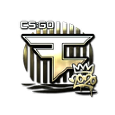 Sticker | FaZe (Gold) | 2020 RM