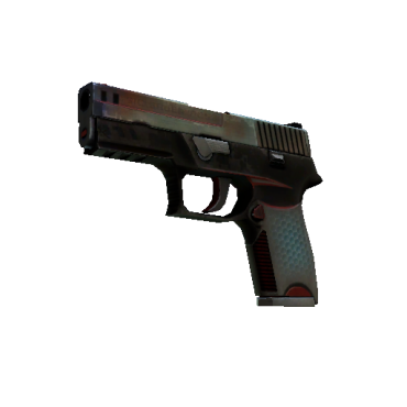 StatTrak™ P250 | Cyber Shell (Battle-Scarred)