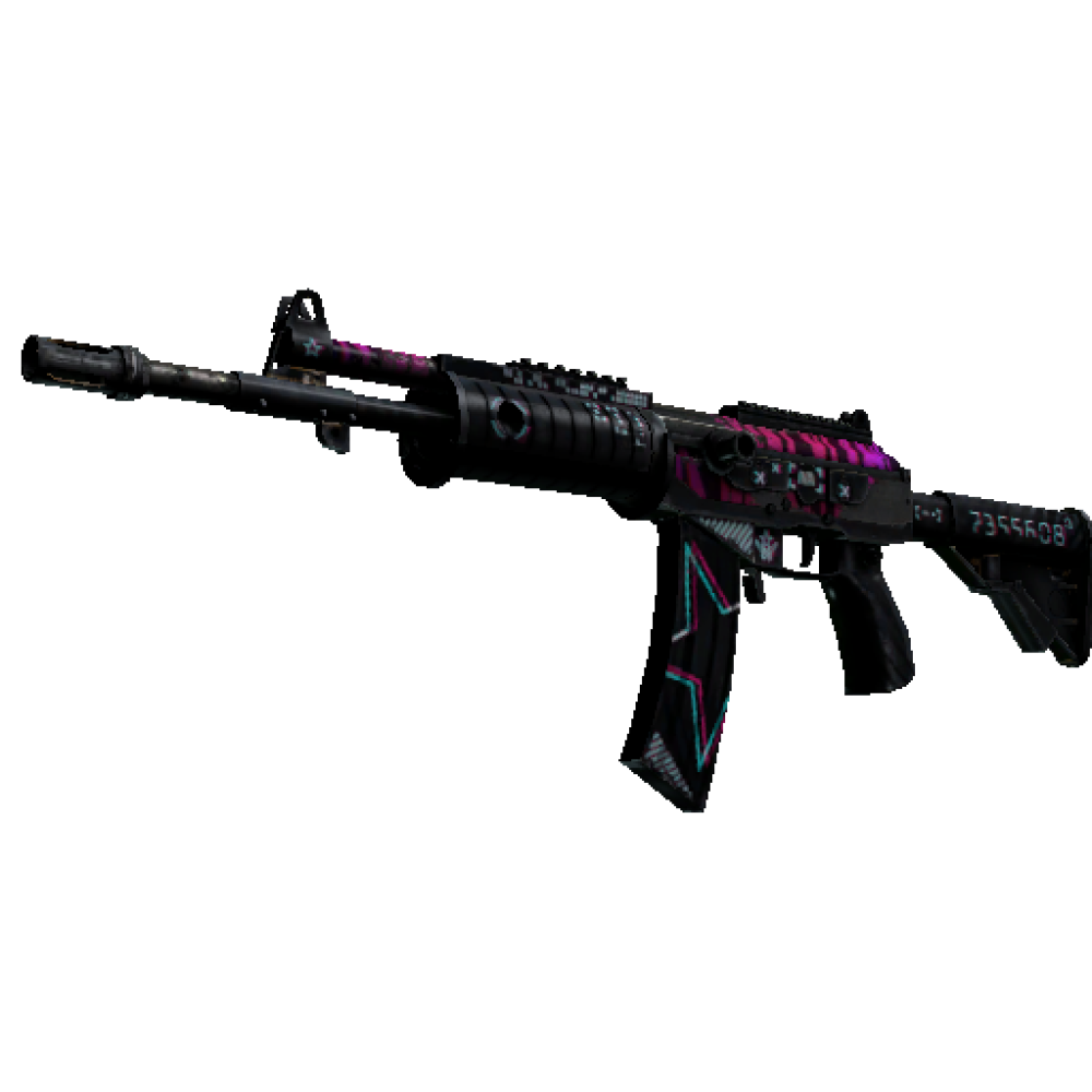 Galil AR | Chromatic Aberration (Battle-Scarred)