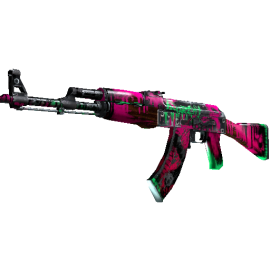 AK-47 | Neon Revolution (Battle-Scarred)