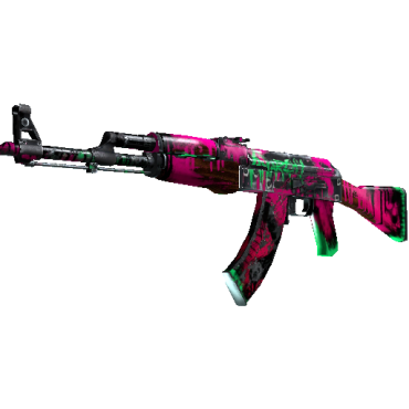 AK-47 | Neon Revolution (Battle-Scarred)