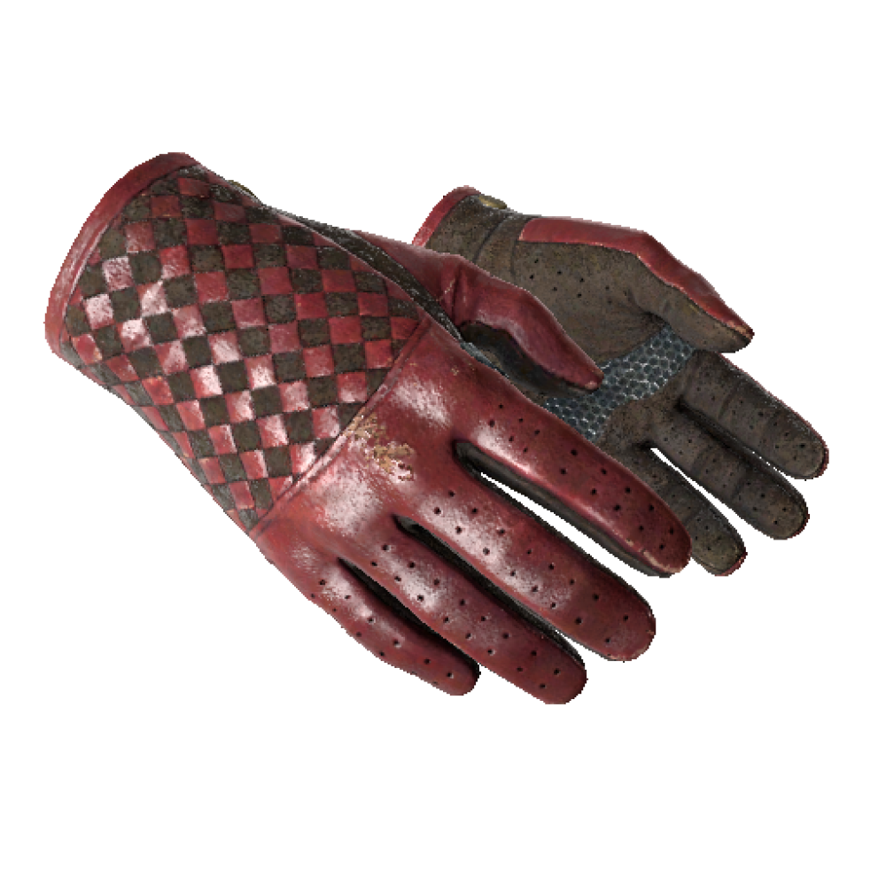 Driver Gloves | Crimson Weave (Field-Tested)