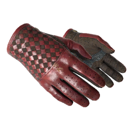 Driver Gloves | Crimson Weave (Field-Tested)