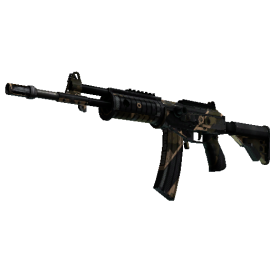 StatTrak™ Galil AR | Black Sand (Battle-Scarred)