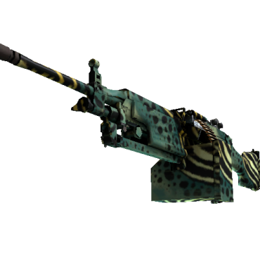 Stattrak ™ M249 | Emerald Poison Dart (Factory New)