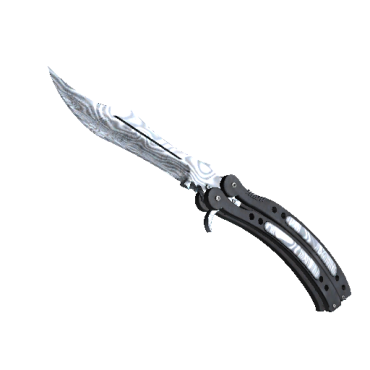 Butterfly Knife | Damascus Steel (Factory New)