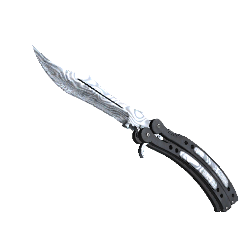 Butterfly Knife | Damascus Steel (Minimal Wear)