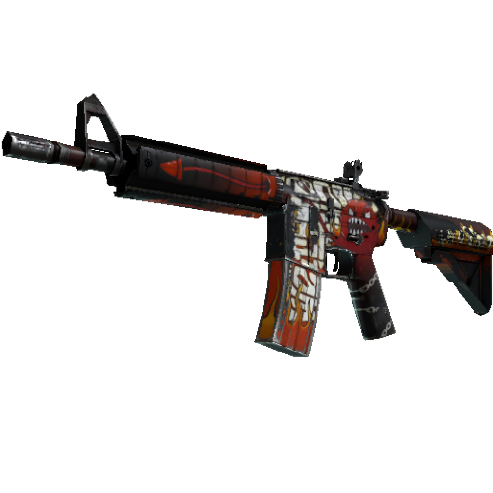 M4A4 | Hellfire (Field-Tested)