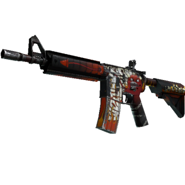 M4A4 | Hellfire (Field-Tested)