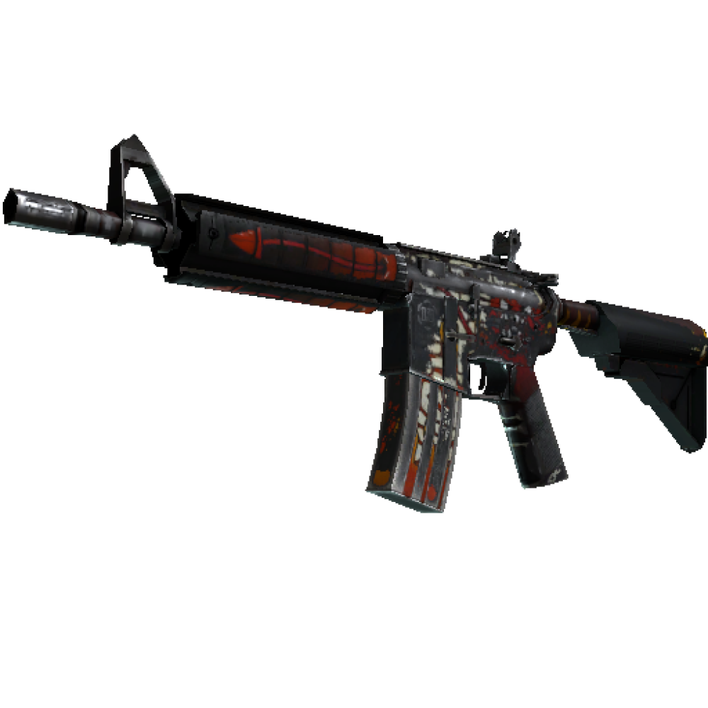 M4A4 | Hellfire (Battle-Scarred)