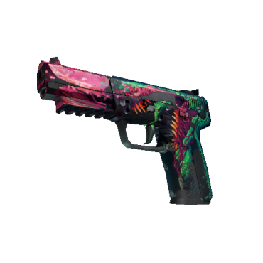 Five-SeveN | Hyper Beast (Battle-Scarred)