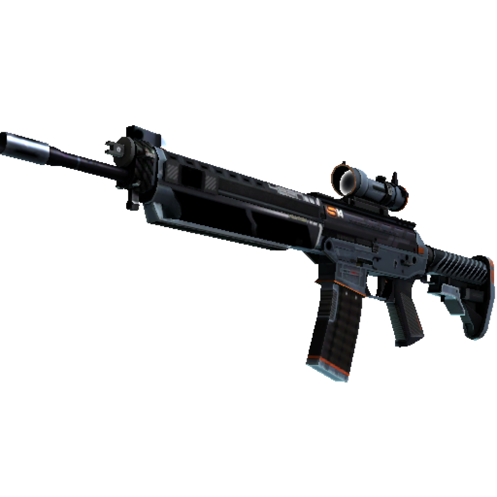 SG 553 | Phantom (Well-Worn)