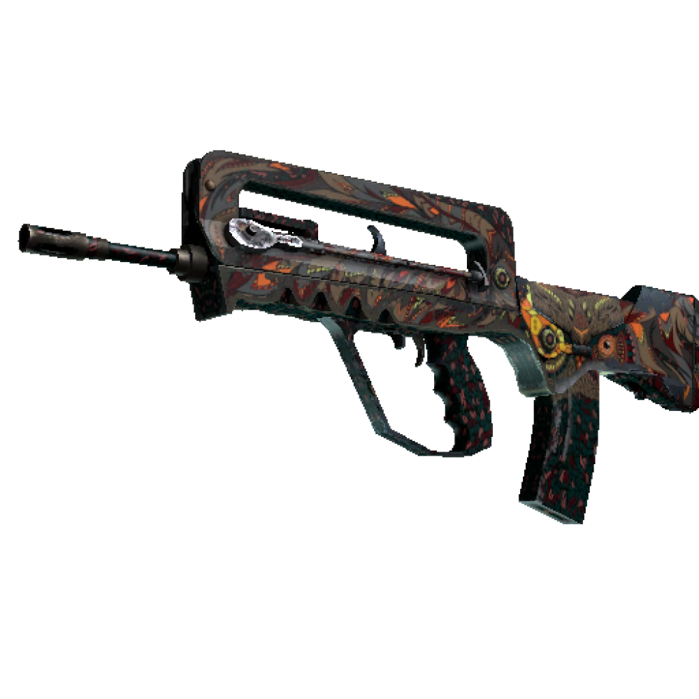 StatTrak™ FAMAS | Eye of Athena (Field-Tested)