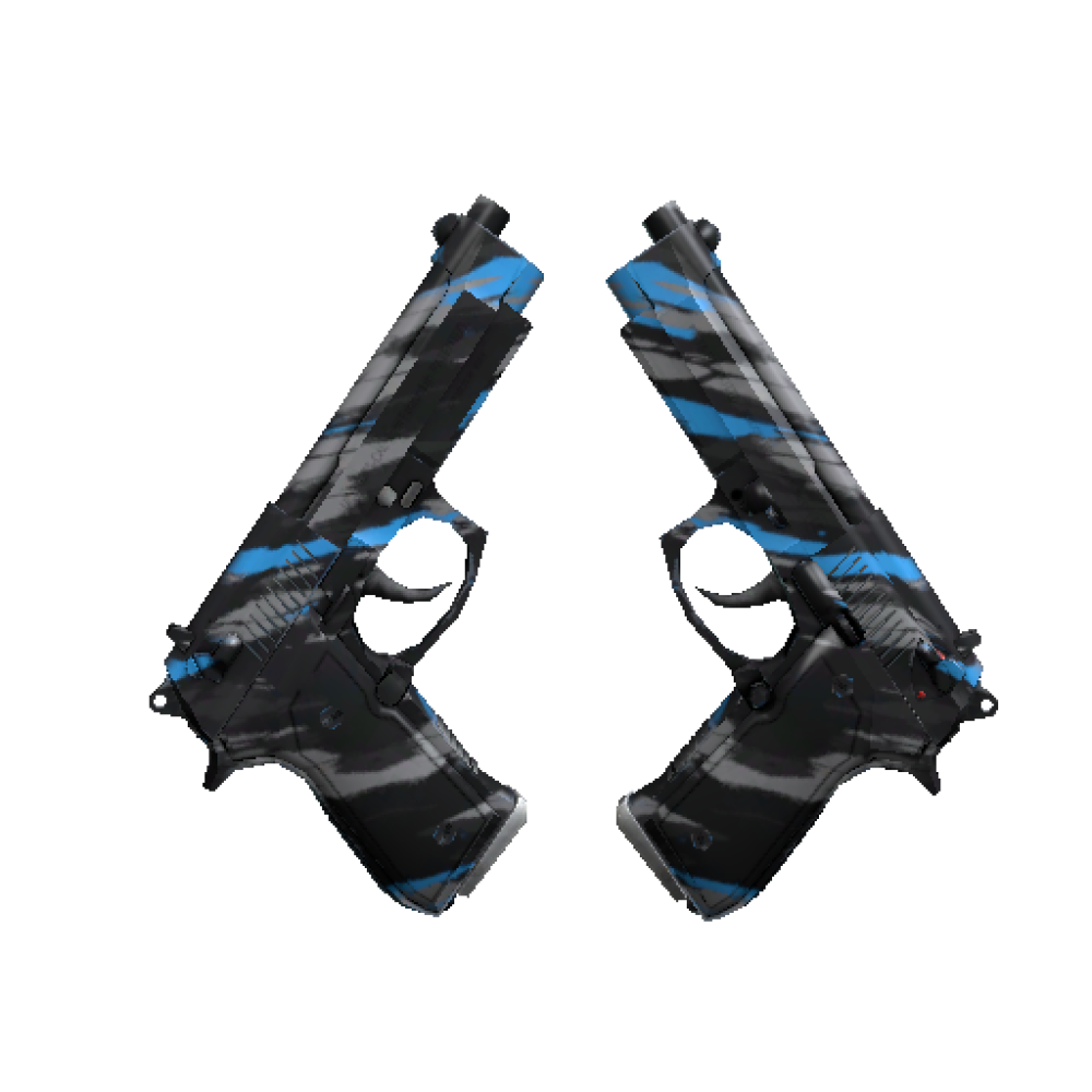 StatTrak™ Dual Berettas | Shred (Factory New)