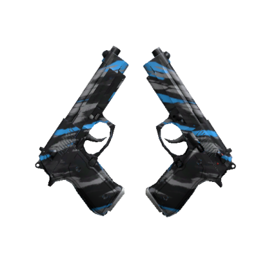 StatTrak™ Dual Berettas | Shred (Factory New)