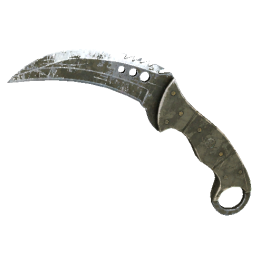 Talon Knife | Safari Mesh (Battle-Scarred)