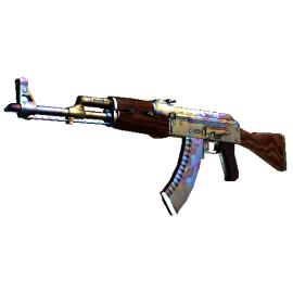 AK-47 | Case Hardened (Well-Worn)